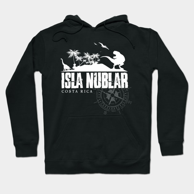 Isla Nublar Hoodie by MindsparkCreative